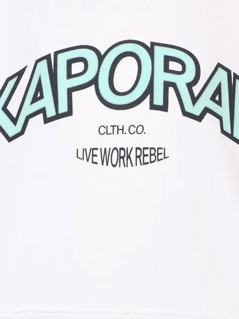 Sweat Kaporal à capuche Blanc - Kiabi