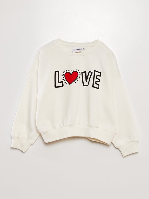 Sweat 'Keith Haring' - Saint-valentin - Kiabi