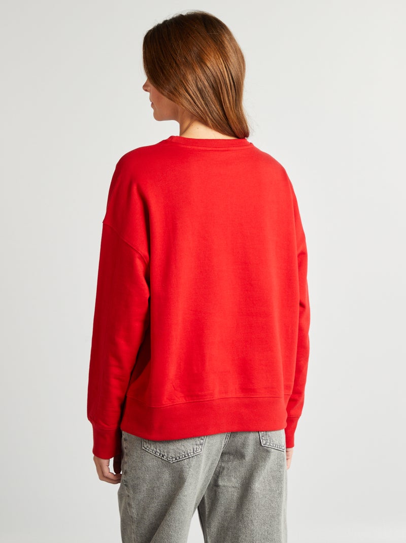 Sweat 'Keith Haring' - Saint-valentin Rouge - Kiabi