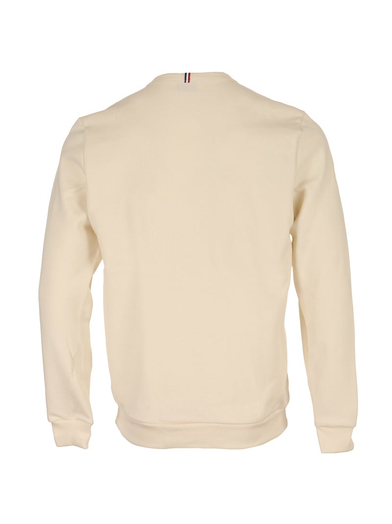 Sweat Le Coq Sportif Ess Crew Ecru - Kiabi