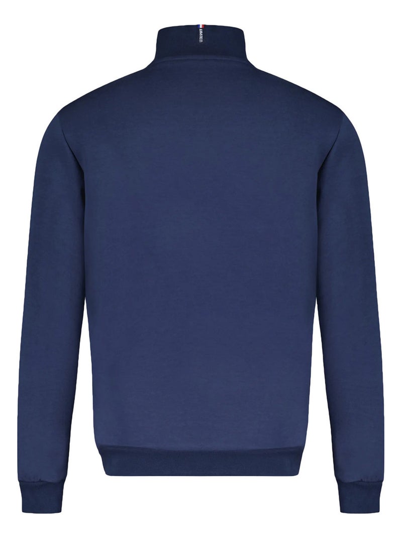Sweat Le Coq Sportif Ess Halfzip N°1 Bleu marine - Kiabi