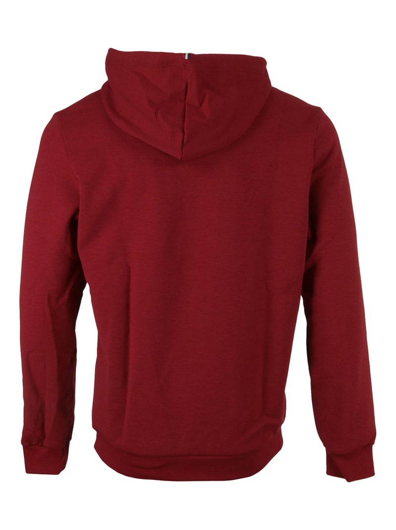 Sweat Le Coq Sportif Ess Hoody N°1 Bordeaux - Kiabi