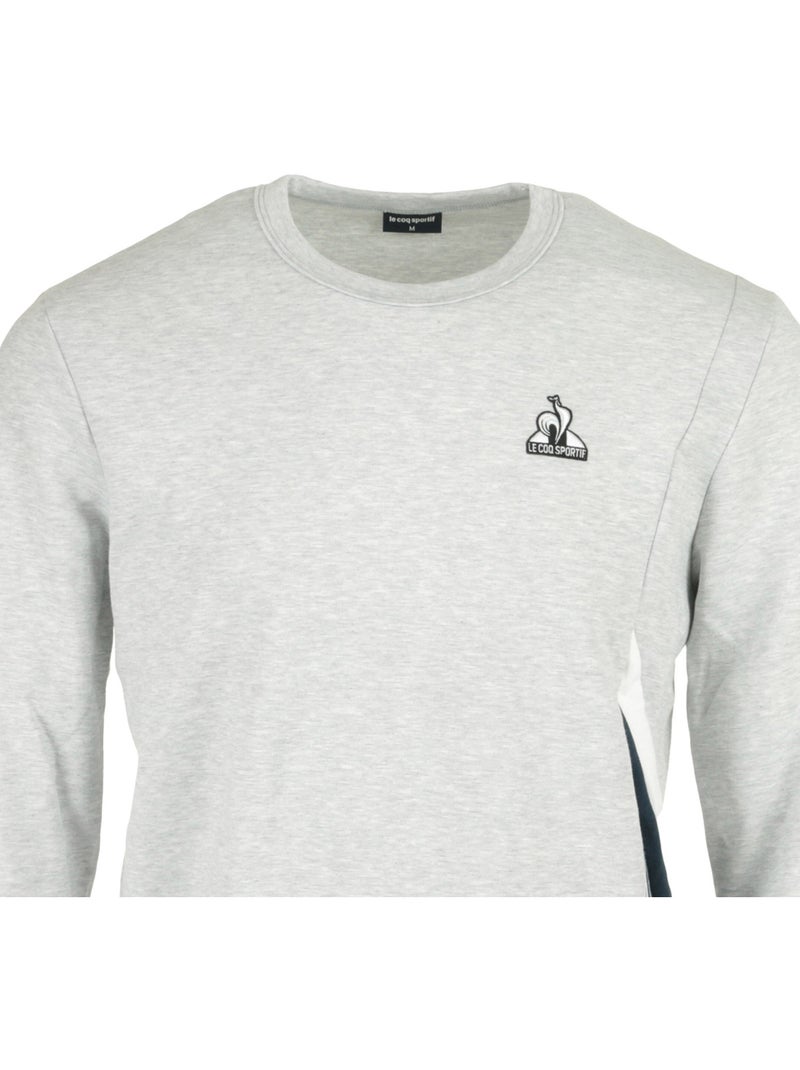 Sweat Le Coq Sportif Heritage Crew N1 Gris - Kiabi