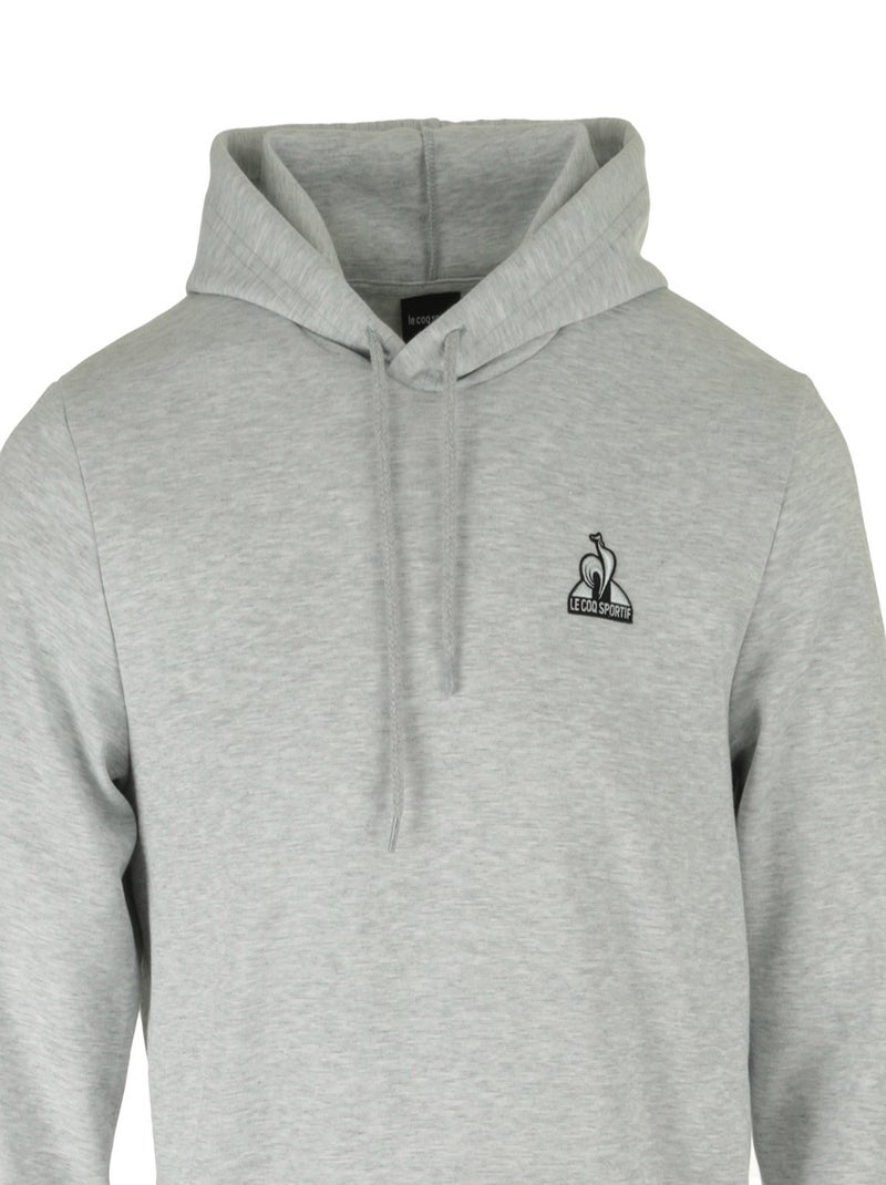 Sweat Le Coq Sportif Heritage Hoody N1 Gris - Kiabi