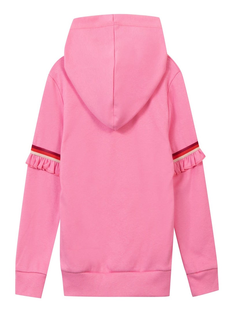 Gräfenstayn® Sweat Plaid Moelleux Avec Capuche Et Manches - Couverture Portable Oeko-Tex Rouge L-XL