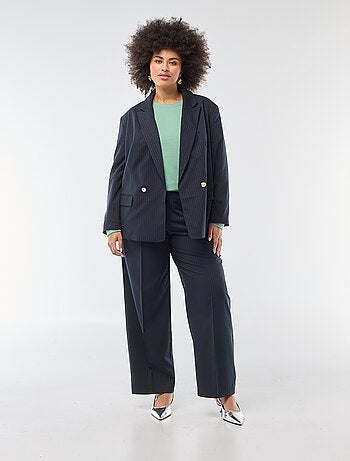 Sweat léger uni à col rond