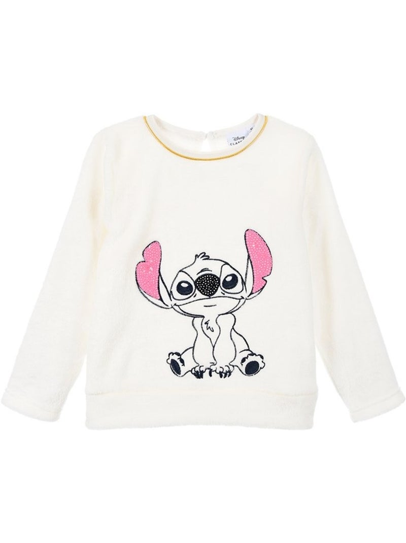 Sweat Lilo et Stitch | Licence Officielle Blanc - Kiabi