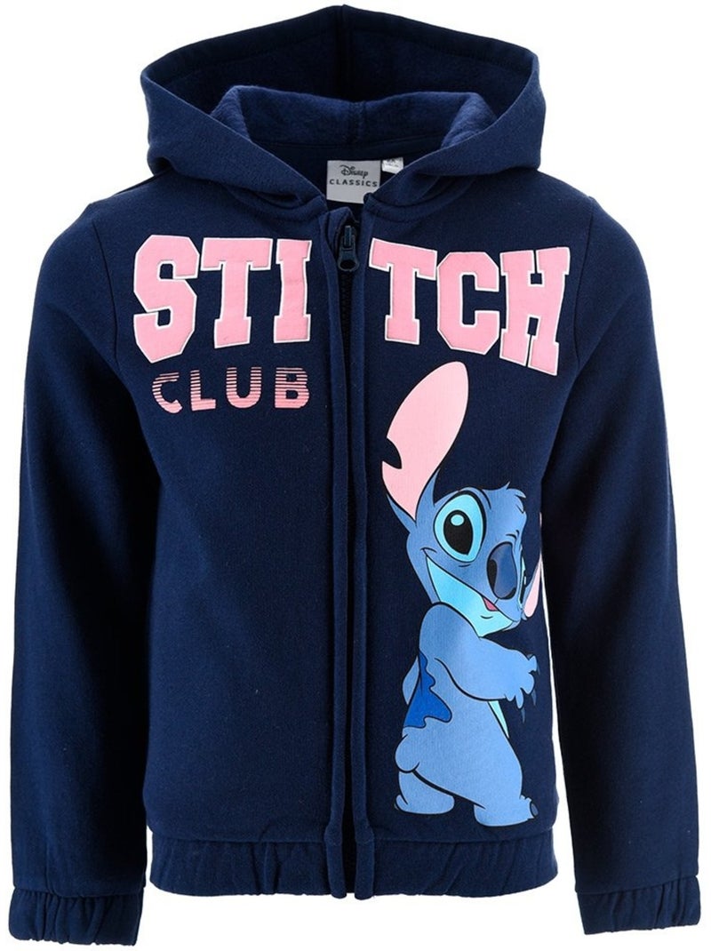 Sweat Lilo et Stitch | Licence Officielle Bleu marine - Kiabi