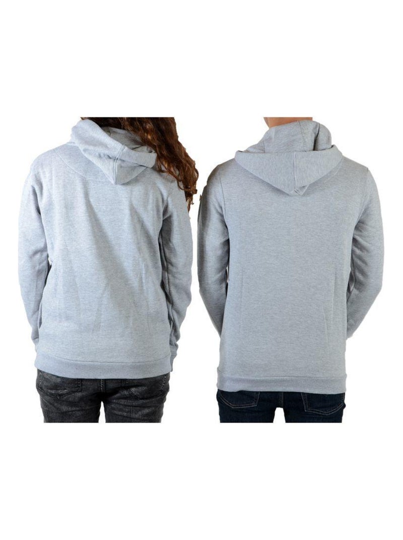 Sweat Little Eleven Paris Kate Moss HC Mixte Garçon   Fille  Gris Chiné Gris - Kiabi