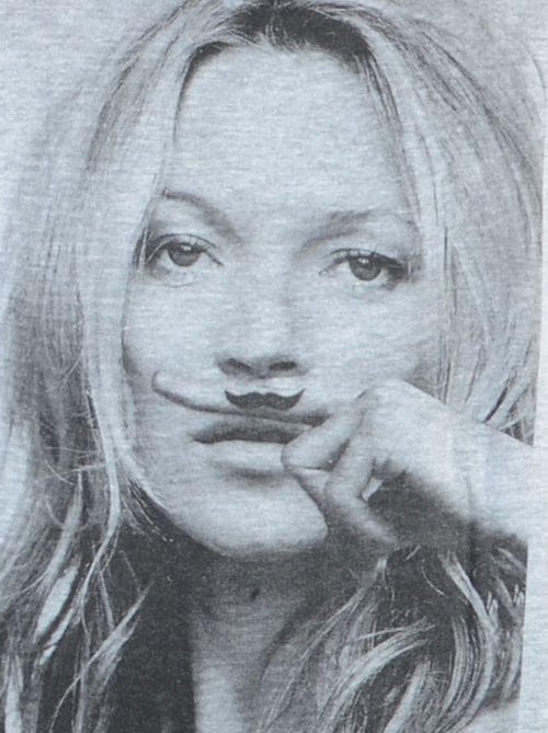 Sweat Little Eleven Paris Kate Moss HC Mixte Garçon   Fille  Gris Chiné - Kiabi