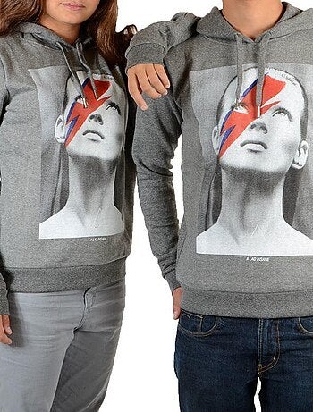 Sweat Little Eleven Paris Katos Kate Moss Mixte Garçon Fille Gris
