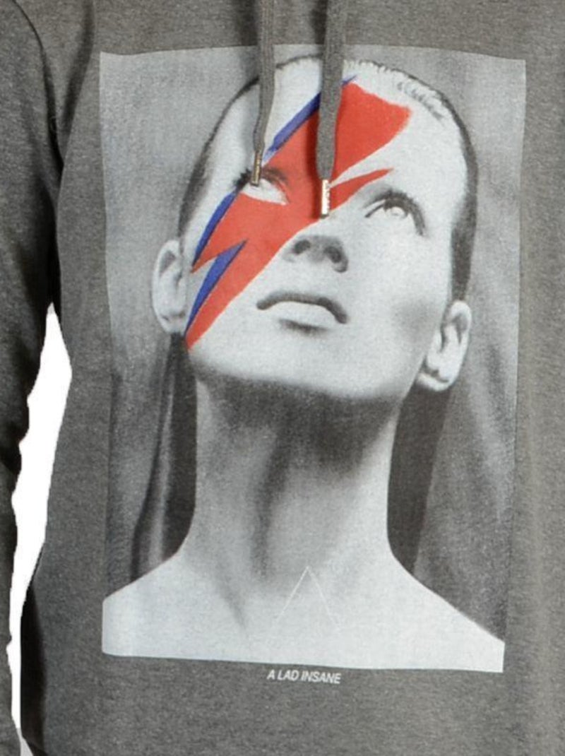 Sweat Little Eleven Paris Katos Kate Moss Mixte Garçon   Fille  Gris Gris - Kiabi