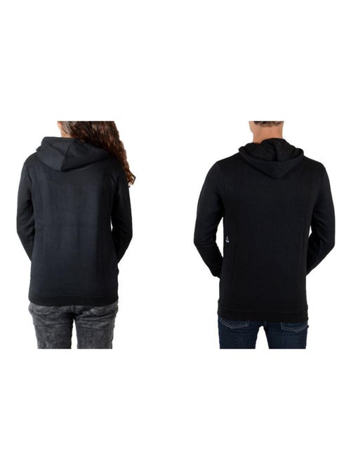 Sweat Little Eleven Paris Wizka2 HC Mixte Garcon   Fille  Noir - Kiabi