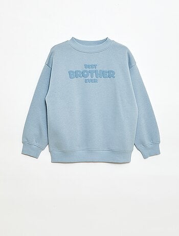 Sweat loose à motif brother