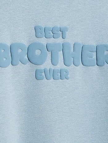 Sweat loose à motif brother