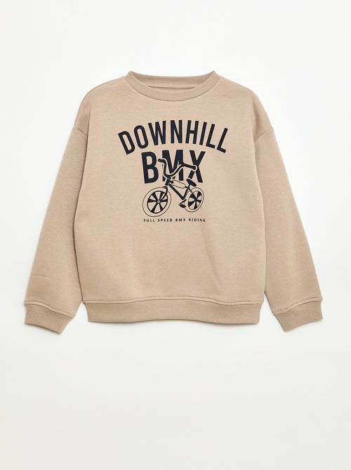 Sweat loose avec imprimé - Kiabi Sweat loose avec imprimé - Kiabi