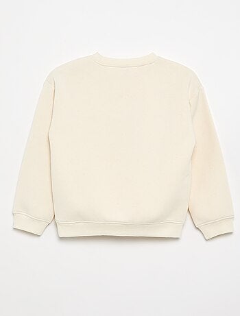 Sweat loose avec imprimé