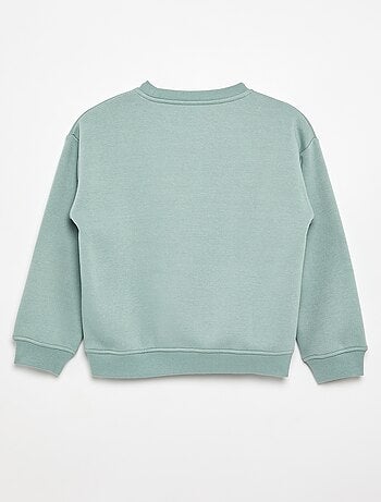 Sweat loose avec imprimé