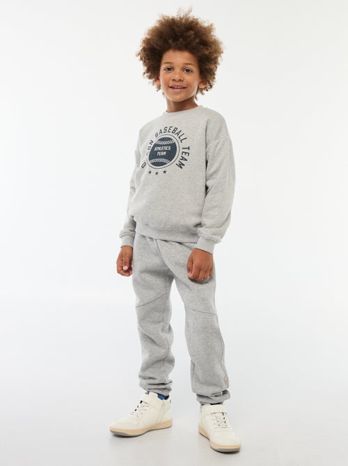 Sweat loose avec imprimé - Kiabi