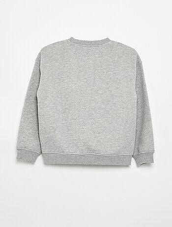 Sweat loose avec imprimé