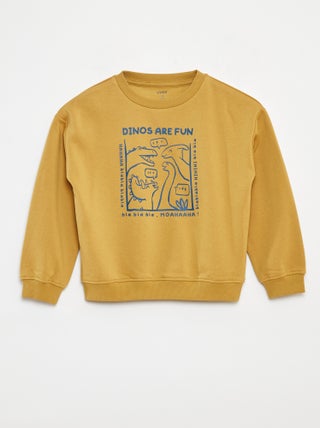 Sweat loose avec imprimé