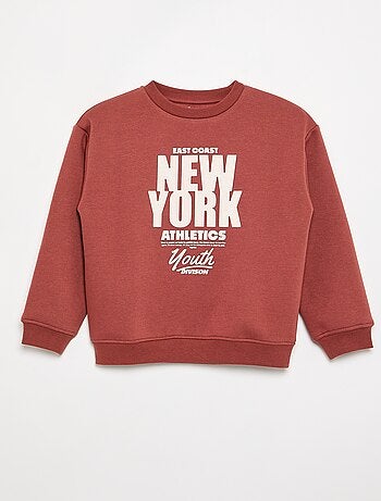 Sweat loose avec imprimé
