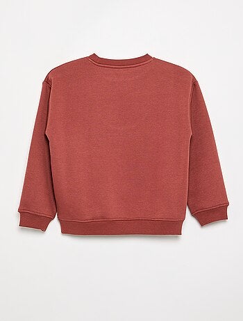 Sweat loose avec imprimé
