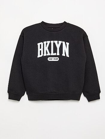 Sweat loose avec imprimé