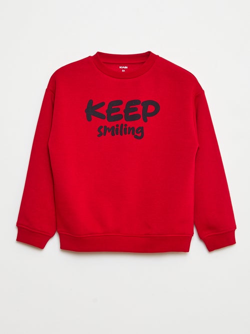 Sweat loose avec imprimé - Kiabi Sweat loose avec imprimé - Kiabi