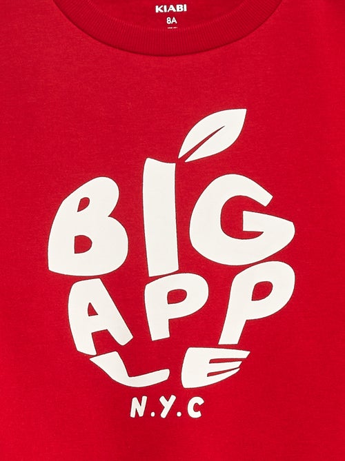 Sweat loose avec imprimé - Kiabi