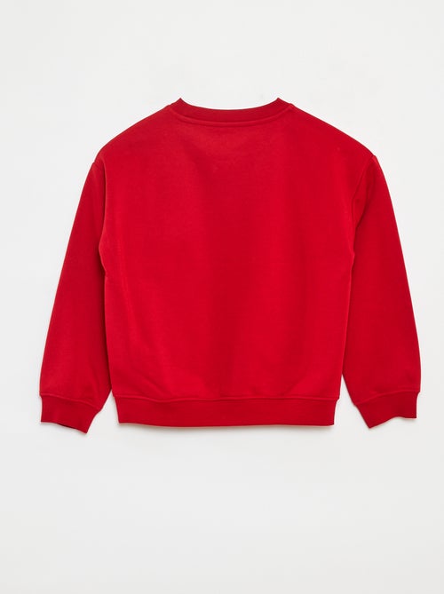 Sweat loose avec imprimé - Kiabi