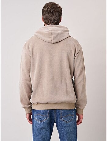 Sweat loose homme en velours côtelé 'deeluxe'