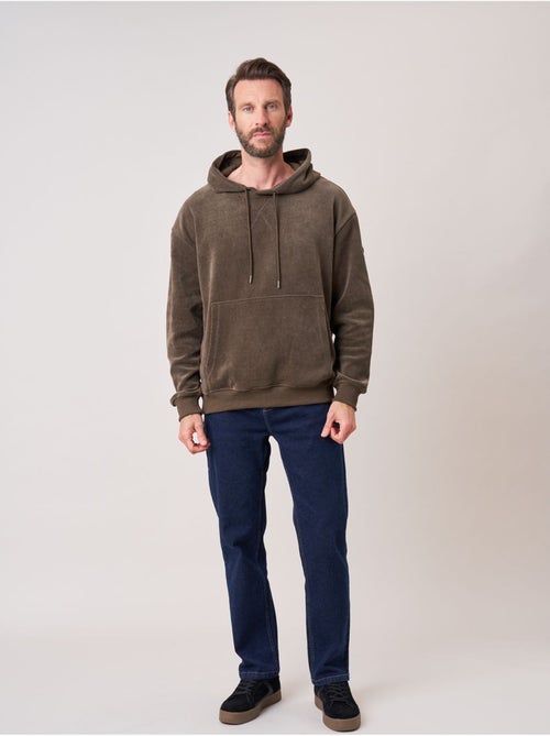 Sweat loose homme en velours côtelé 'deeluxe' - Kiabi