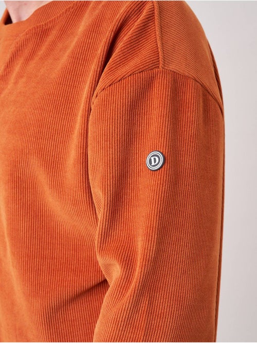Sweat loose homme en velours côtelé 'deeluxe' - Kiabi Sweat loose homme en velours côtelé 'deeluxe' - Kiabi