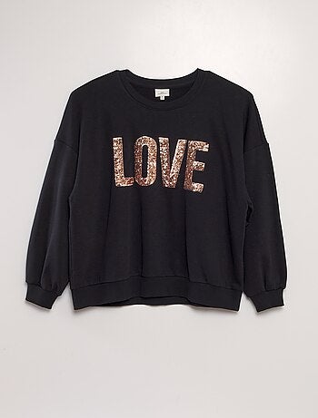 Sweat 'LOVE' ONLY CARMAKOMA