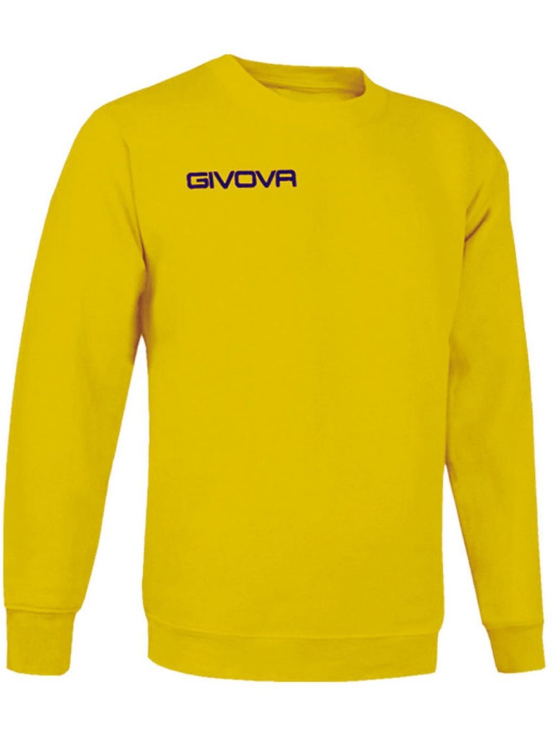 Sweat maglia one - givova Jaune - Kiabi