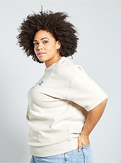 Sweat manches ballon - Kiabi