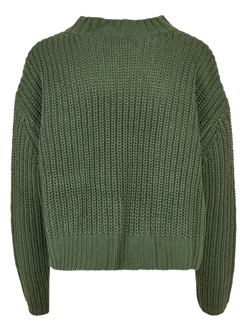 Sweat manches larges - urban classics Vert sapin - Kiabi