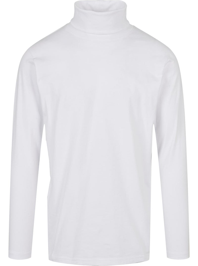 Sweat manches longues - build your brand Blanc - Kiabi
