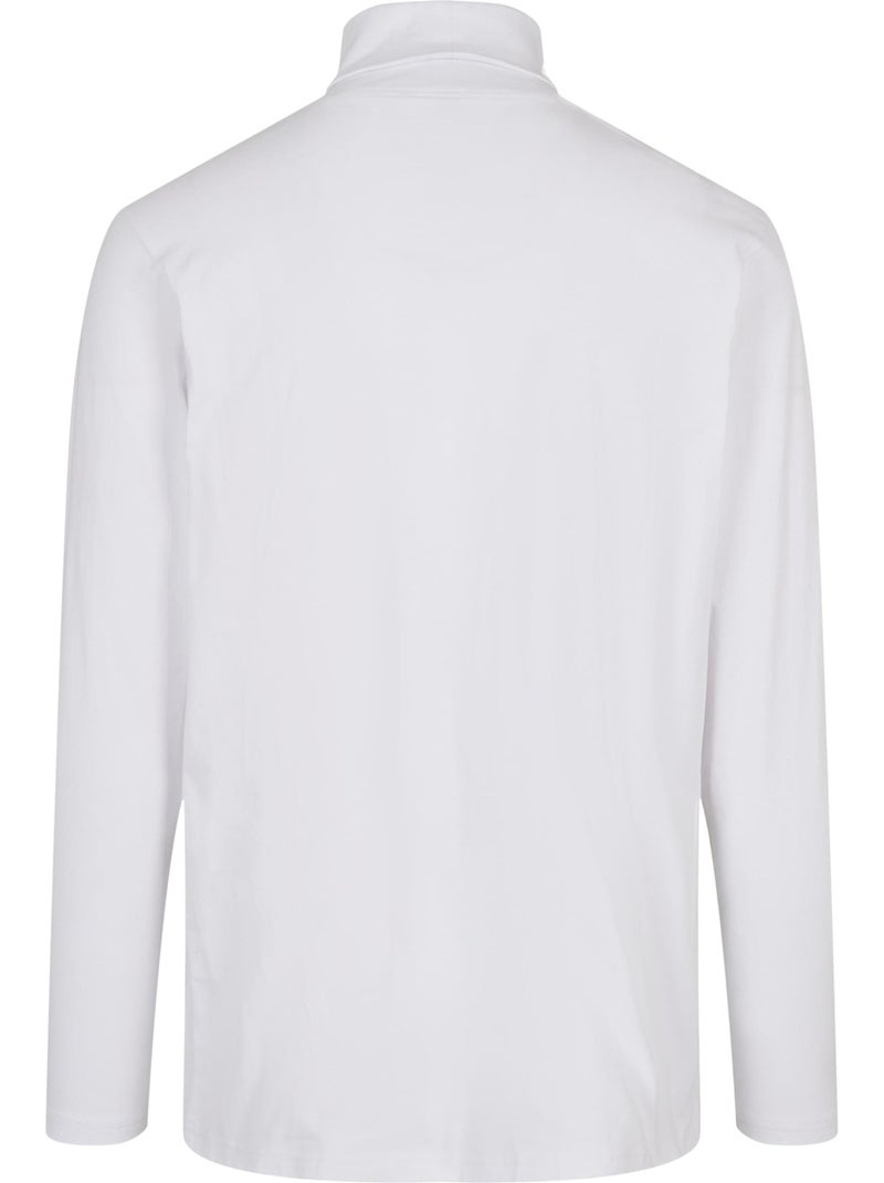 Sweat manches longues - build your brand Blanc - Kiabi