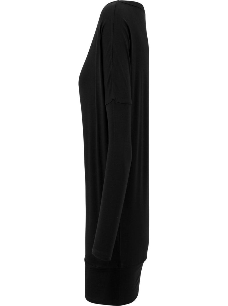 Sweat manches longues - build your brand Noir - Kiabi