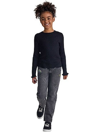 Sweat manches longues motif/style uni - minoti