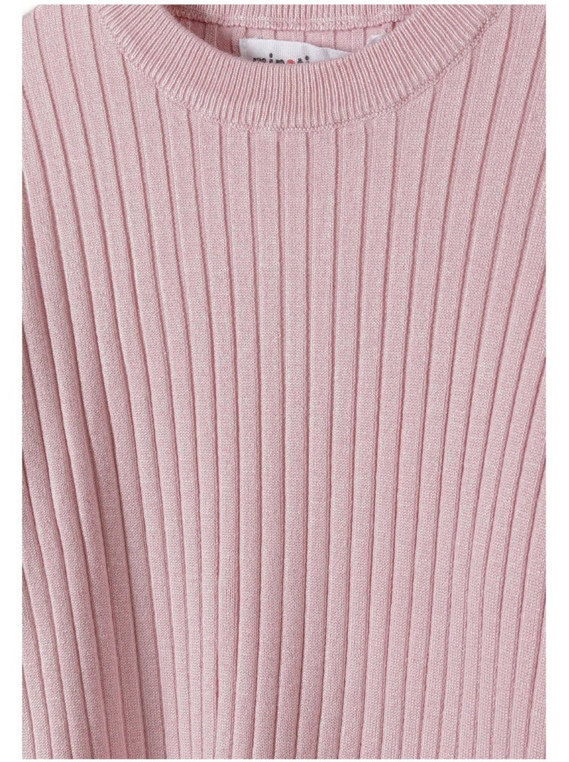 Sweat manches longues motif/style uni - minoti Rose - Kiabi