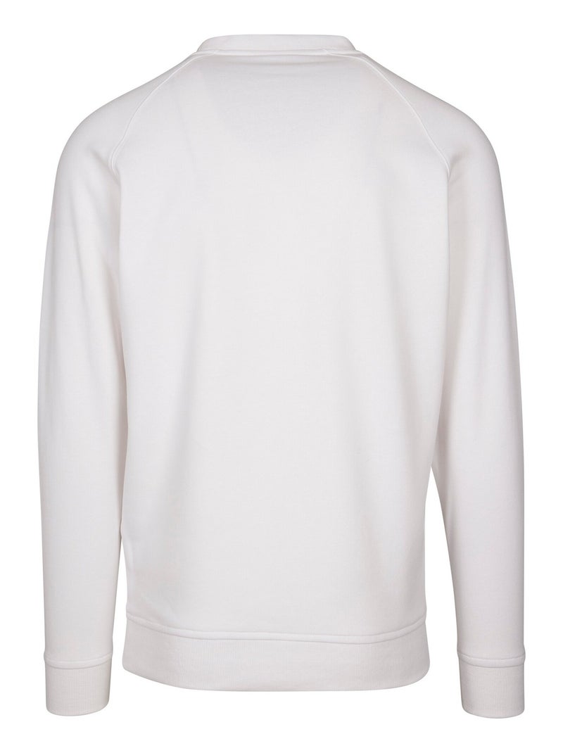 Sweat manches raglan - build your brand Blanc - Kiabi