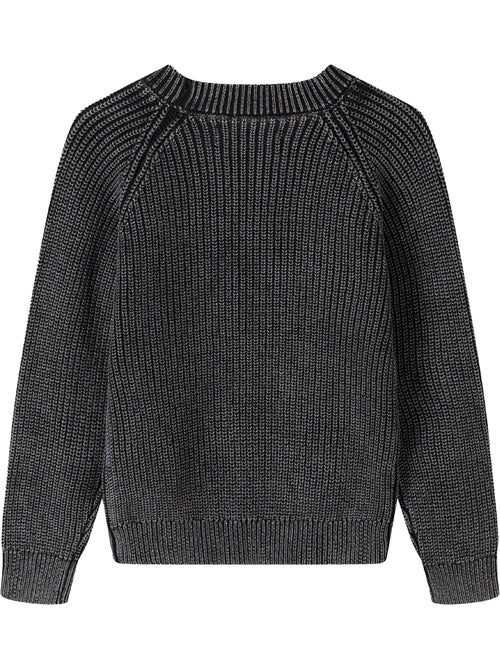 Sweat manches raglan motif/style délavé à l´acide - minoti - Kiabi