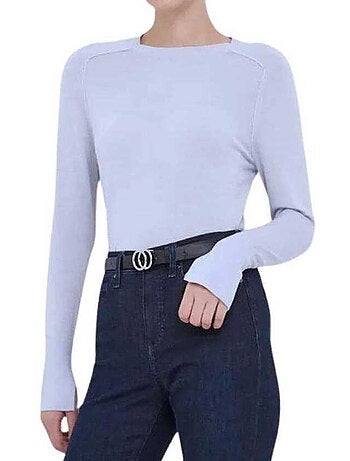 Sweat manches raglan motif/style uni - calvin klein