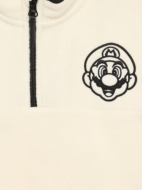 Sweat 'Mario Bros' avec bandes contrastées - Kiabi Sweat 'Mario Bros' avec bandes contrastées - Kiabi
