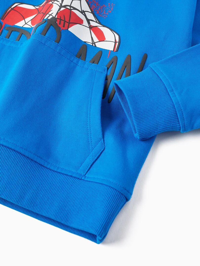Ensemble Garçon Marvel Spider-Man - Gilet Doublé Polaire + Chemise Manches Longues - Taille 2T