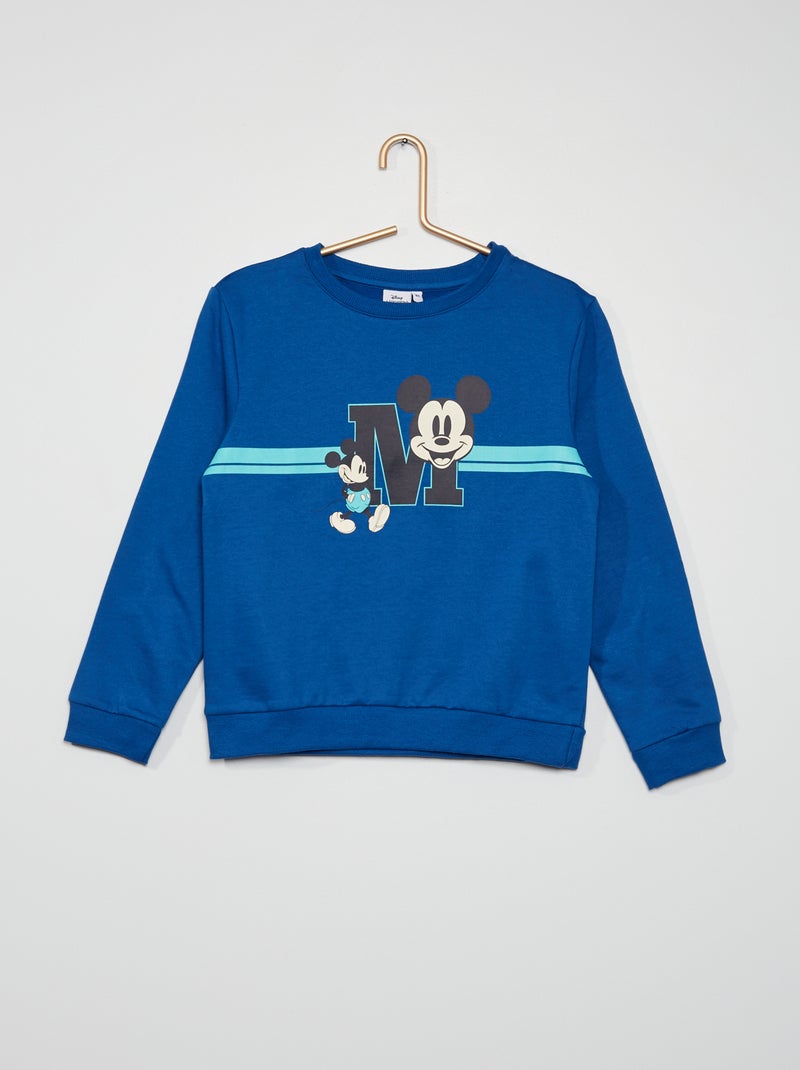 Sweat 'Mickey' 'Disney' Bleu - Kiabi