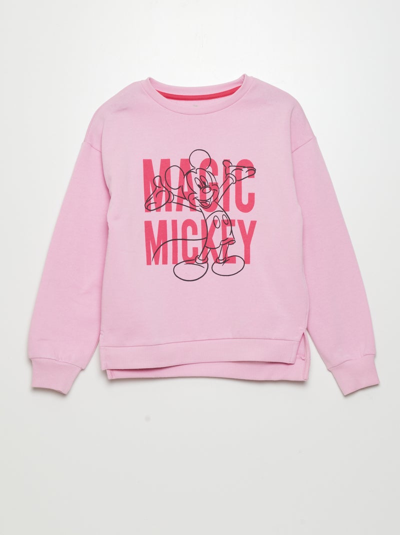 Sweat 'Mickey' 'Disney' ROSE - Kiabi